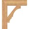 Ekena Millwork Balboa Block Smooth Bracket, Western Red Cedar, 5 1/2"W x 26"D x 30"H BKT06X26X30BOA05SWR - alternate 3
